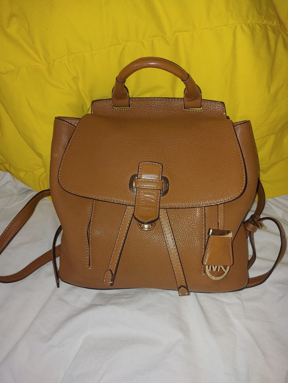 Michael Kors Leather Backpack